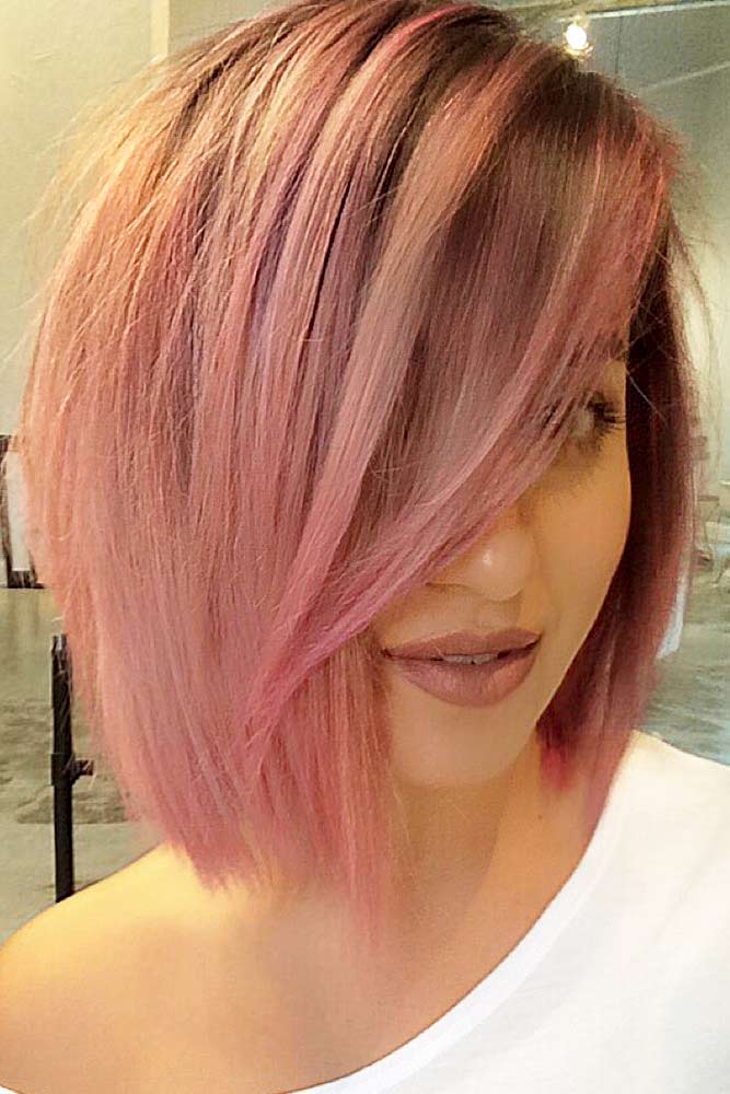 Beautiful Pastel Rose Gold Hair Ideas Picture 4