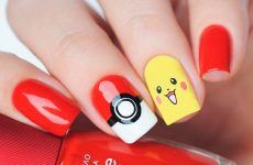 Pokemon Ball and Monsters Nails For True Fans