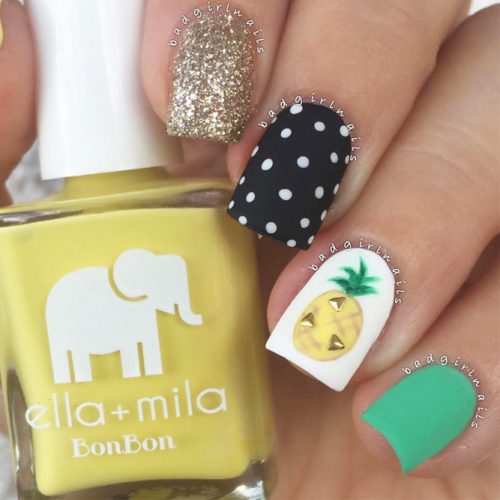 Funny Pattern Acrylic Nails picture 1