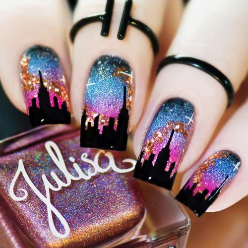 COOL NAIL ART DESIGN IDEAS 