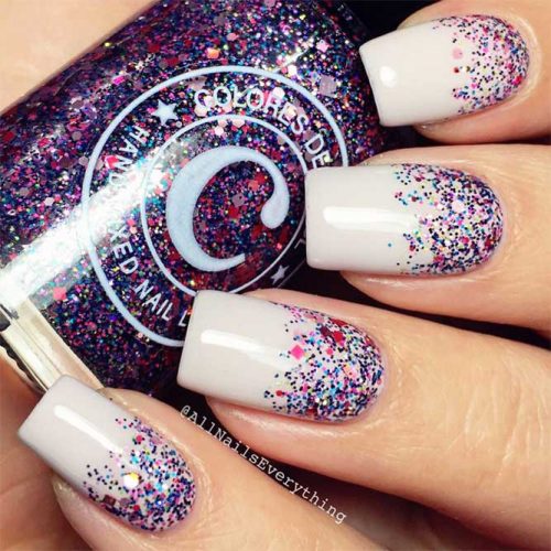 Sparkling Glitter Nail Designs for Acrylic Nails Picture 2