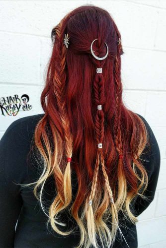 Blonde Highlights Ideas on Colored Hair Picture 5