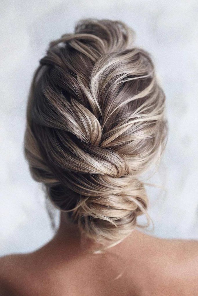 Chignon Bun with Braid