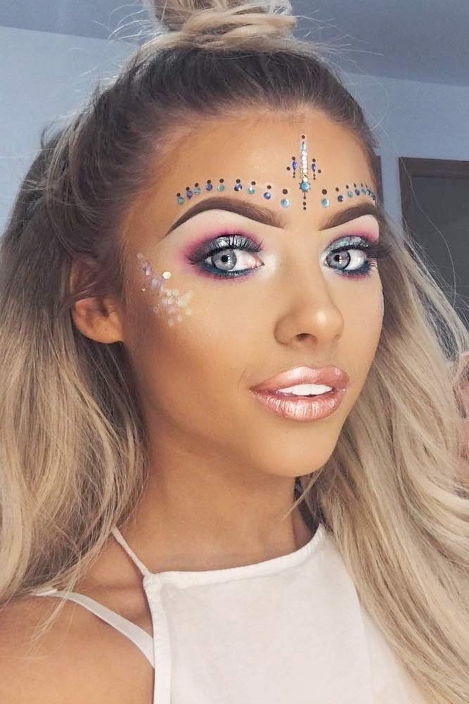 30 Coachella Makeup Inspired Looks To Be The Real Hit 0579