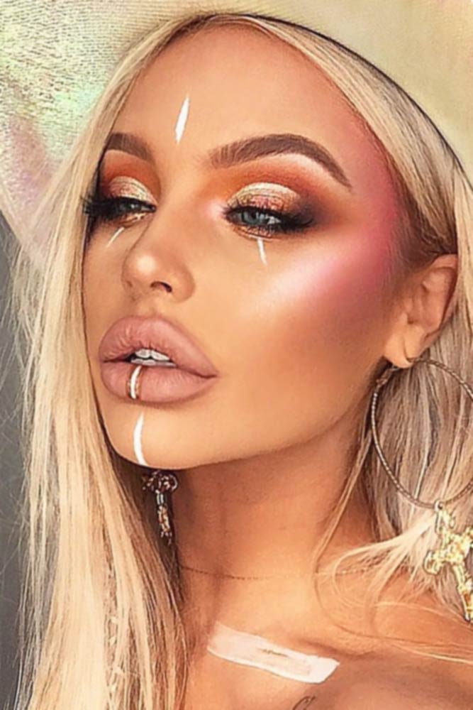 30 Coachella Makeup Inspired Looks To Be The Real Hit 2801