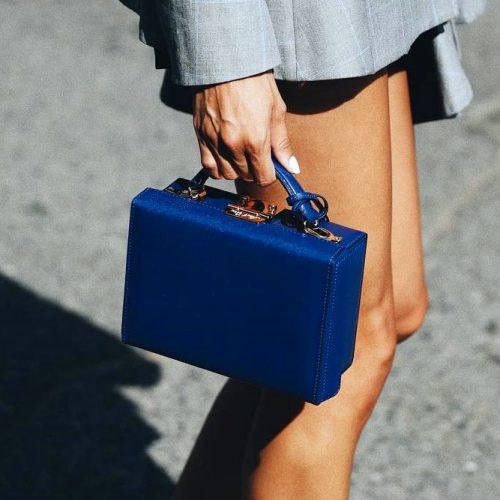 Parisian-Chic Blue Case #case #bag