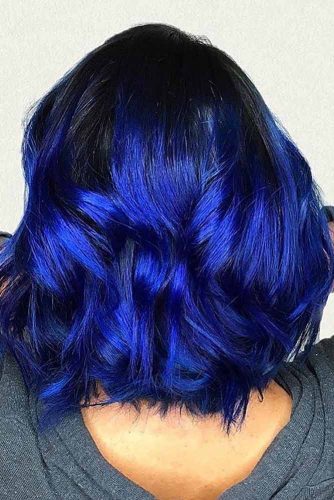 Blue Cobalt Shades In Hair Color picture 3