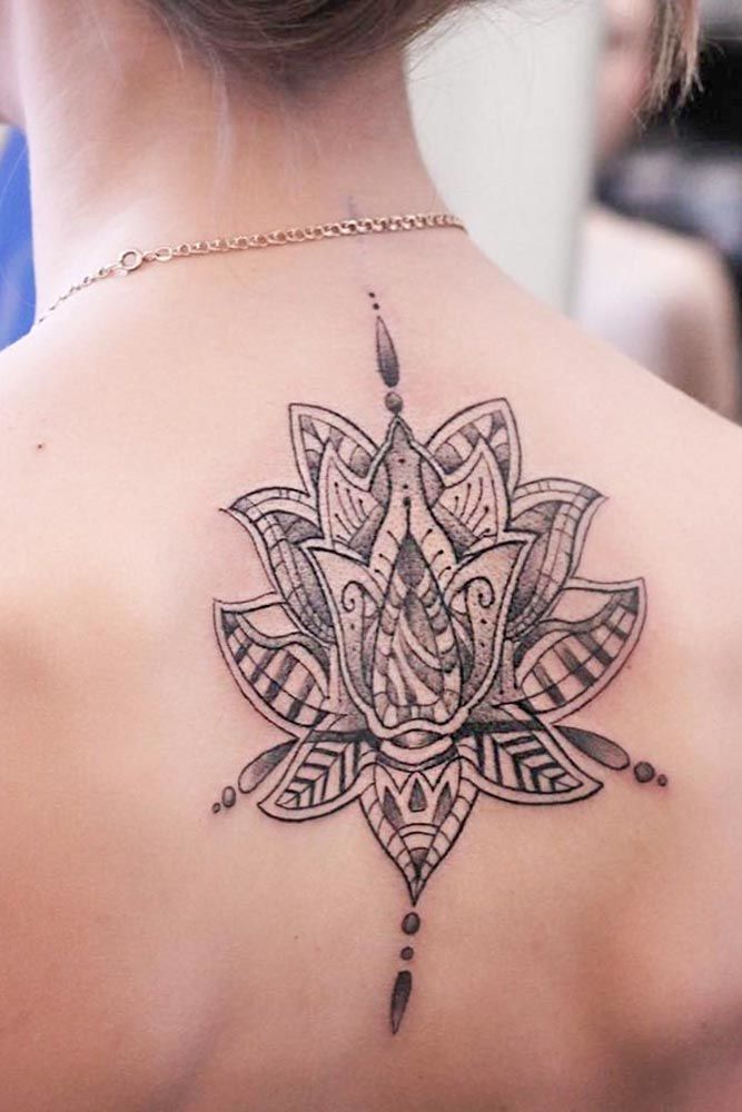 55 Pretty Lotus Tattoo Designs  For Creative Juice