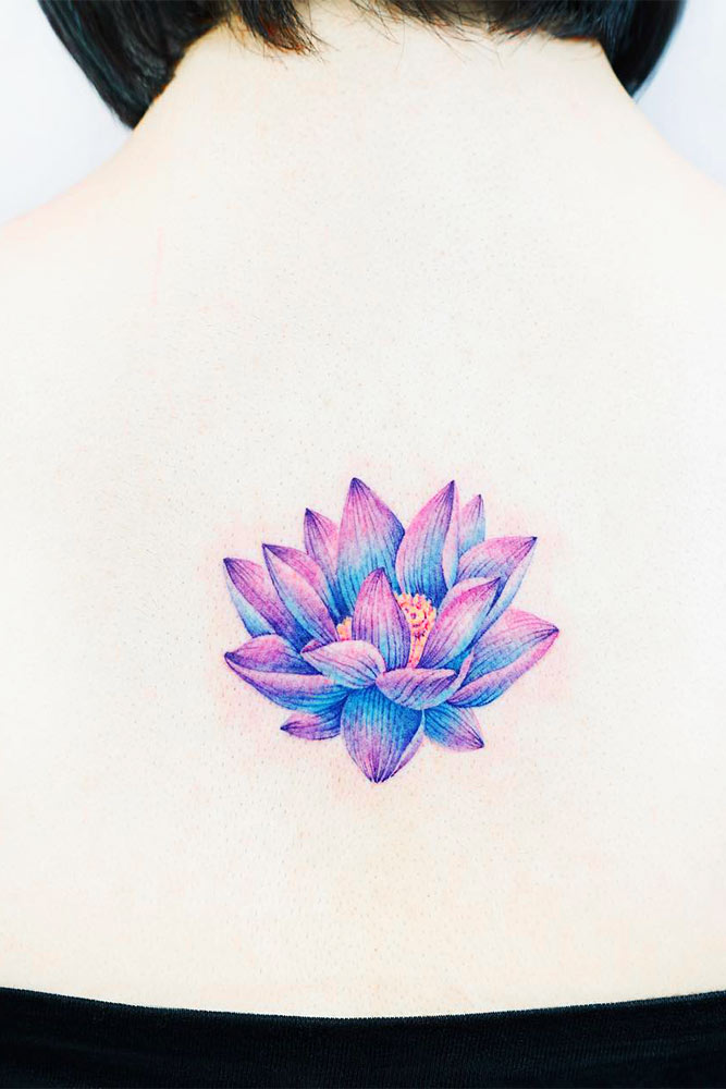 [Download 37+] Realistic Violet Flower Tattoo Black And White