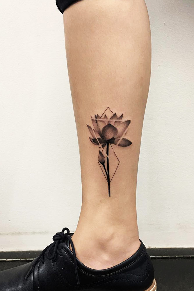 Lotus Flower Tattoo Designs Symbolism and Inspiration  Glaminati