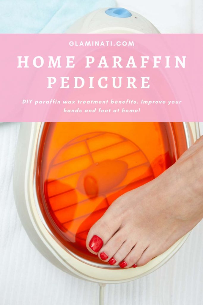 Home Paraffin Pedicure #feetcare