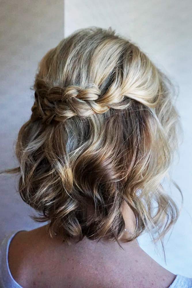 Beautiful Medium Hairstyles With Braids Picture 2