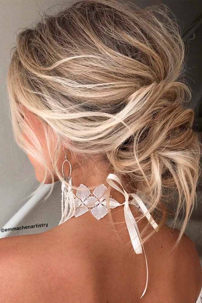 Easy Messy Knot For Every Day #knotshairstyles #messyhairstyles