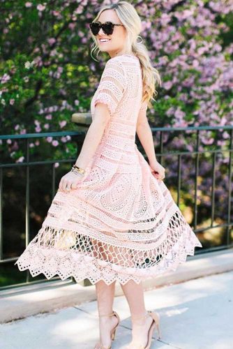 Modern Spring Dresses In Pastel Colors picture 1