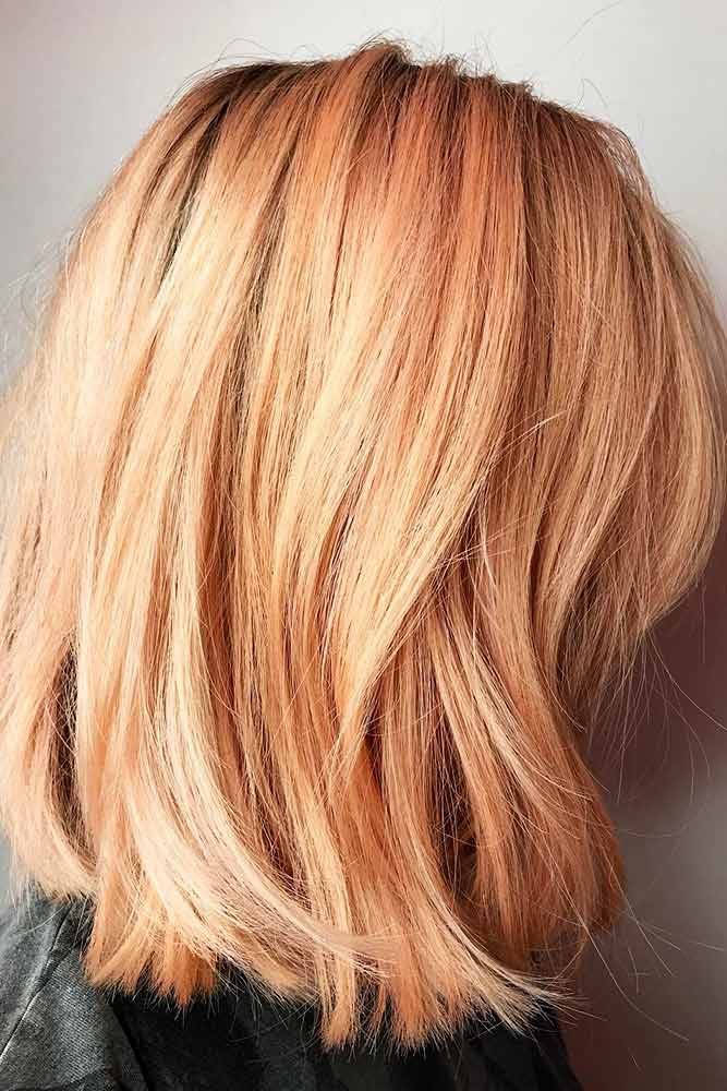 Strawberry Blonde Bob Hairstyles Dfreay