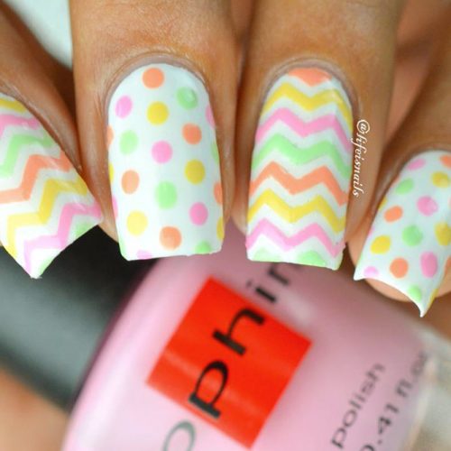 Some Useful Tips For Your Chevron Nails Picture 1