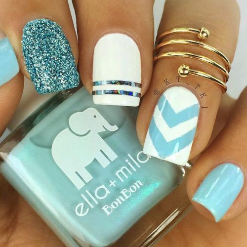 How To Prepare Your Nails For a Chevron Design Picture 3