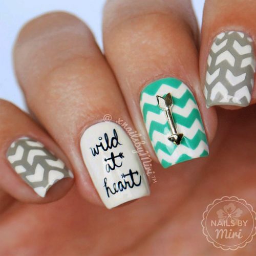 Some Useful Tips For Your Chevron Nails Picture 3