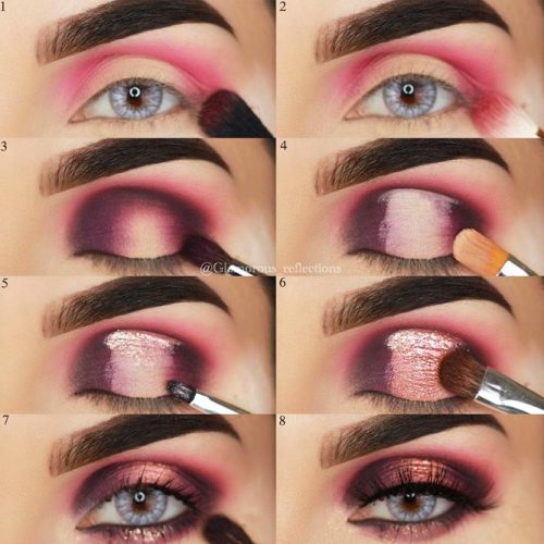 Glitter Eyeshadow Tutorial With Step By Step Instructions