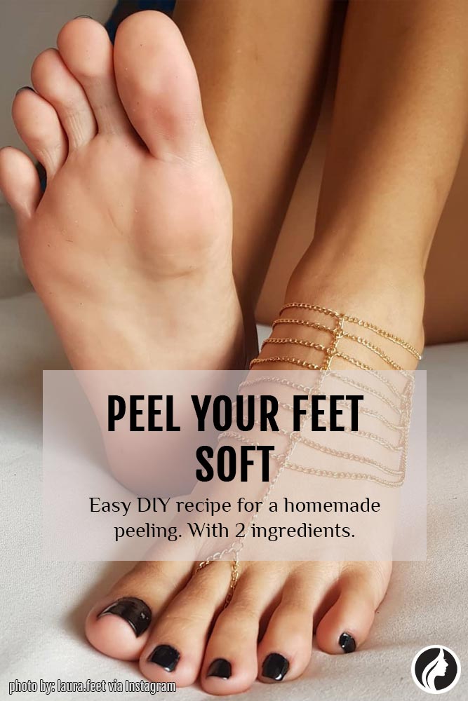 diy baby feet foot peel