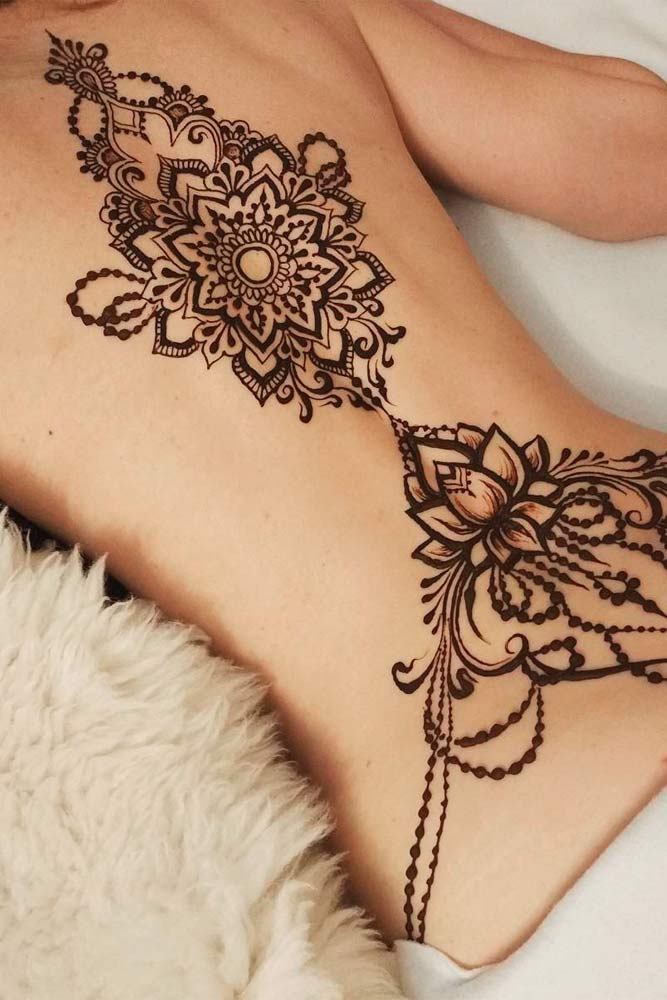 Back Henna Tattoo Designs Picture 2