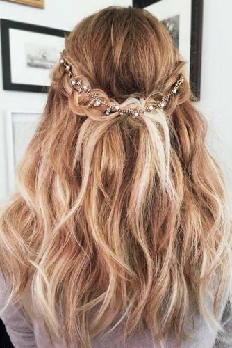 Romantic Half Up Half Down Hairstyles Picture 3