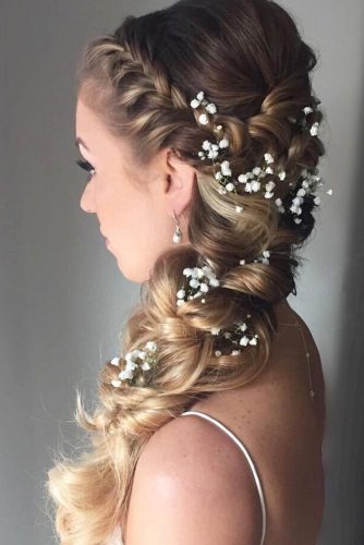 Braided Prom Hair For Boho Effect picture 1