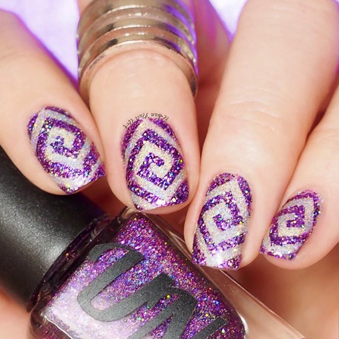 More Ideas For Your Purple Nails Picture 2