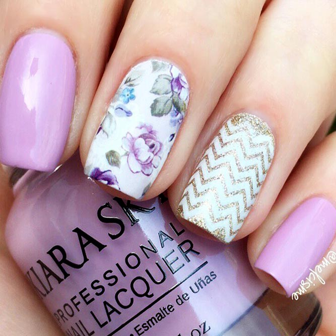 20 Best Light Purple Nails Designs Ideas - YouTube