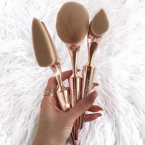 Rose Gold Makeup Brushes picture 2