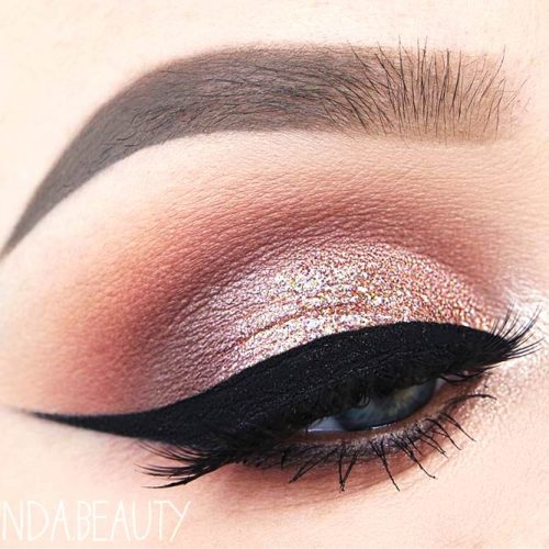 Rose Gold Makeup Ideas picture 3