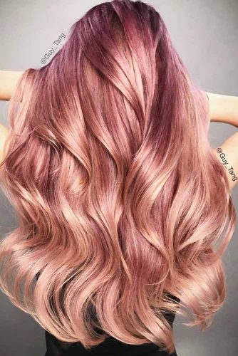 Rose Gold Hair Shades picture 3