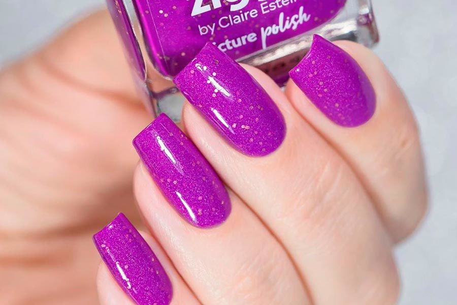 Insanely Hot Purple Nails Designs Trending Right Now