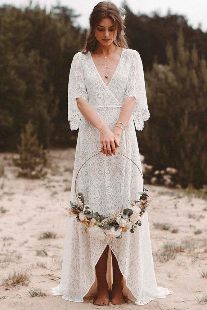 36 Boho Wedding Dress Options To Blow Everyone Away