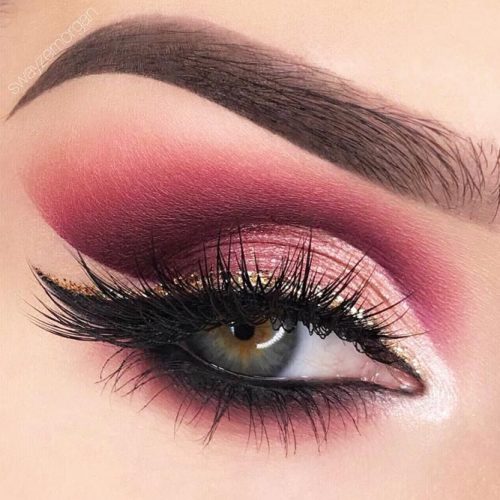 Amazing Burgundy Makeup Ideas picture 2