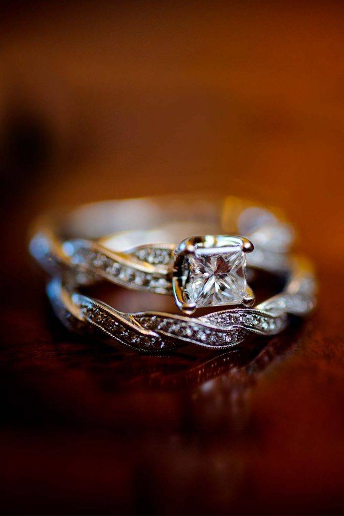 Diamond Engagement Ring Sets #ringset #diamondring