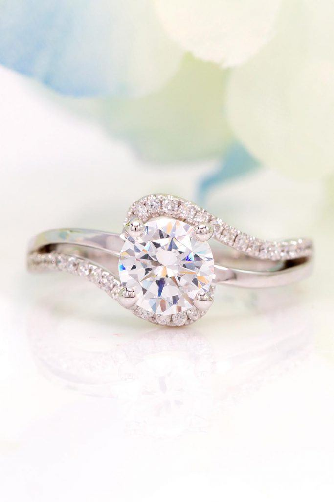 Split Shank Engagement Ring #splitring #beautifulring