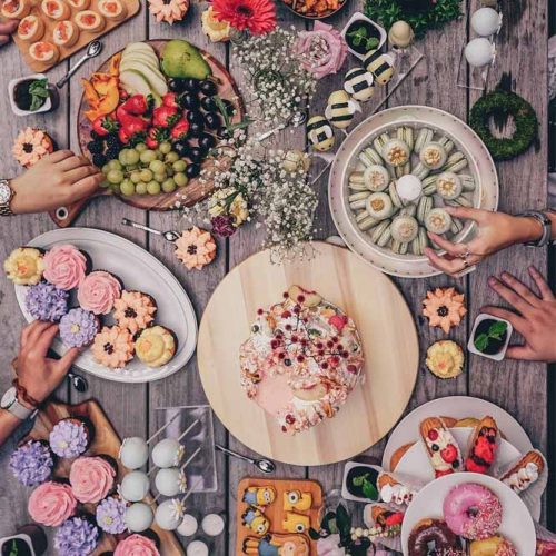 Beautiful Food Flat Lay Photography #products