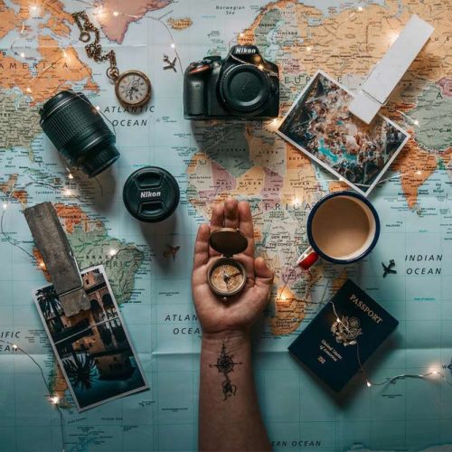 Travel Flat Lay Inspiration #tips