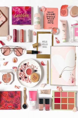 Beauty Flat Lay Inspiration #tips 