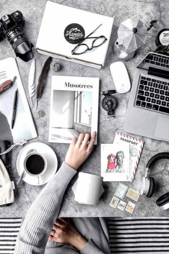 Workspace Flat Lay Inspiration #workspace