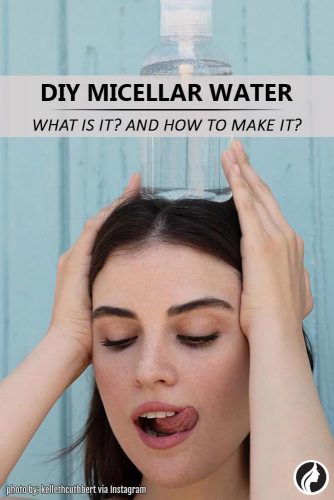 DIY Micellar Water Recipe #homemaderecipe