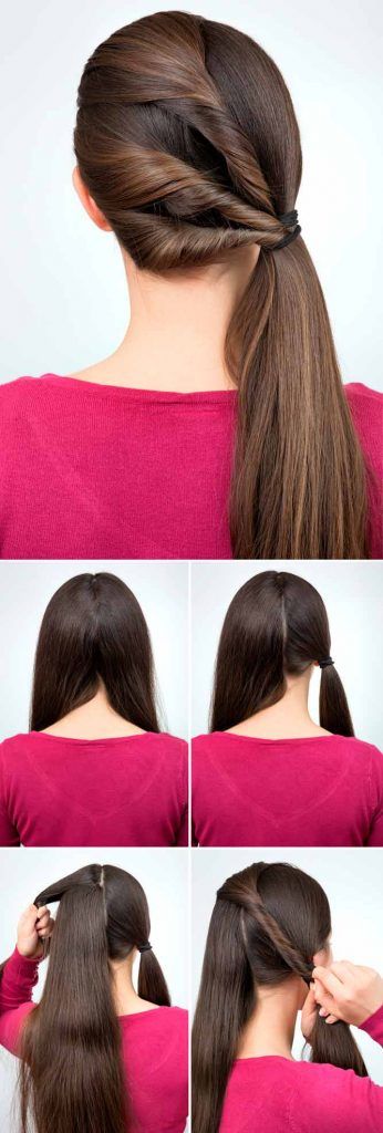Twisted Side Ponytail Tutorial #hairtutorial