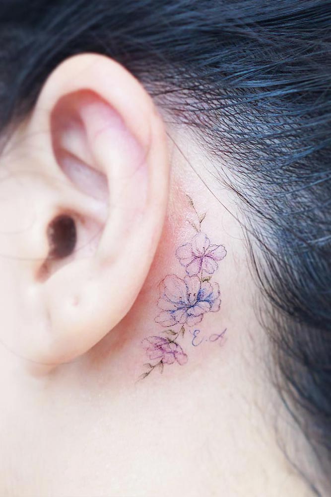 Beautiful Flower Tattoo Idea #flowertatoo