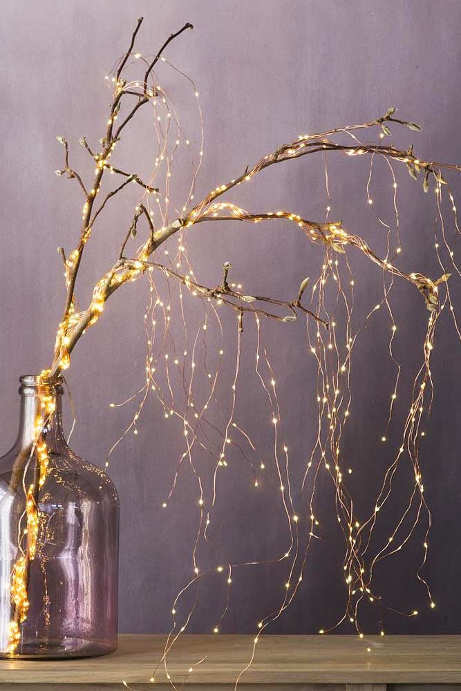 Amazing Light Tree Idea for Your Home #indoordecor