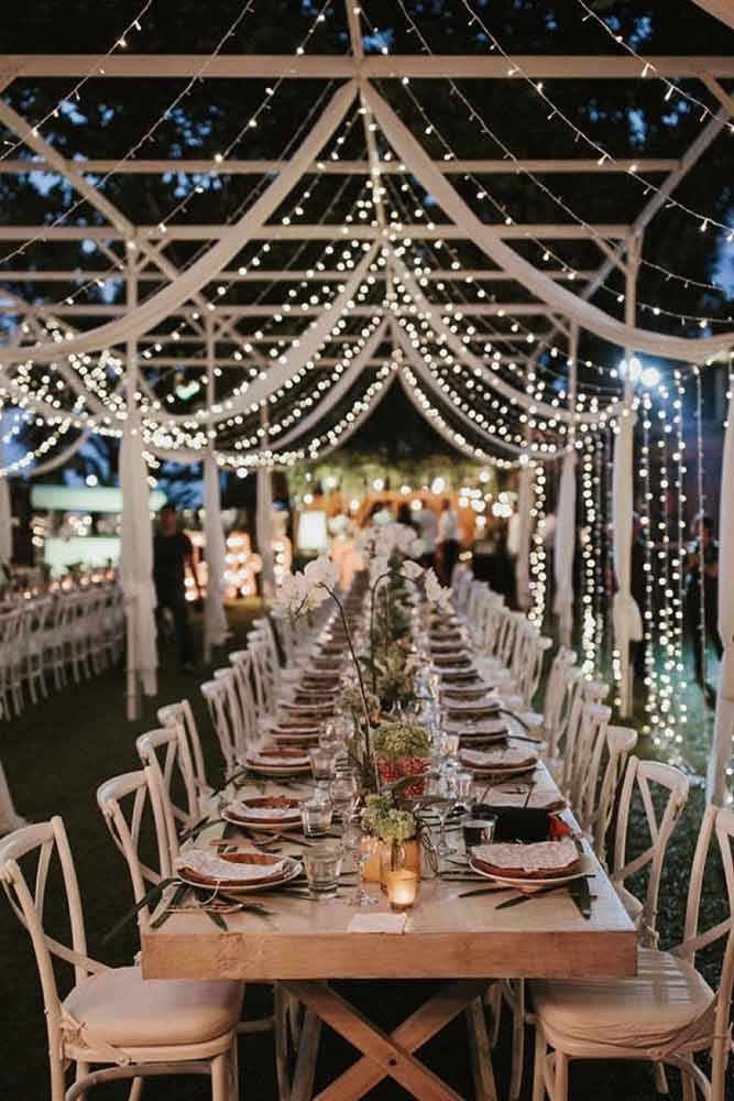 Fantastic String Lights Décor For Special Events #event