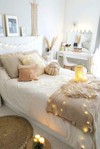 21 Cozy Decor Ideas With Bedroom String Lights