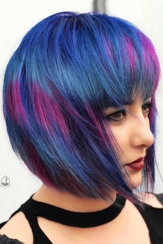 24 Blue And Purple Hair Looks That Will Amaze You