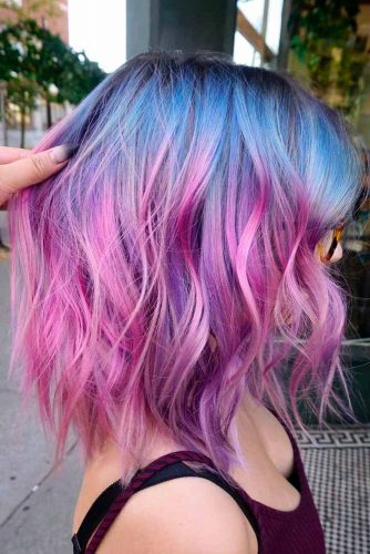 Cute Wavy Bob With Classic Two-Toned Ombre #ombrehair #twotonedhair
