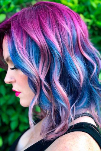 24 Blue And Purple Hair Looks That Will Amaze You